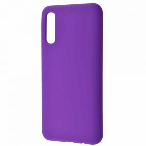Чехол Silicone Case WAVE Full с микрофиброй для Samsung Galaxy A30s 2019 (A307) / A50 2019 (A505) – Purple