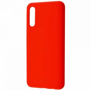 Чехол Silicone Case WAVE Full с микрофиброй для Samsung Galaxy A30s 2019 (A307) / A50 2019 (A505) – Red