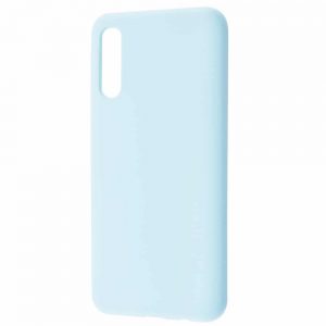 Чехол Silicone Case WAVE Full с микрофиброй для Samsung Galaxy A30s 2019 (A307) / A50 2019 (A505) – Sky blue