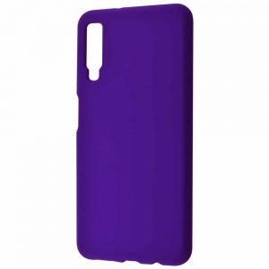 Чехол Silicone Case WAVE Full с микрофиброй для Samsung Galaxy A7 2018 A750 – Purple