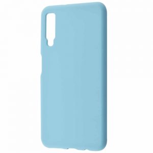 Чехол Silicone Case WAVE Full с микрофиброй для Samsung Galaxy A7 2018 A750 – Turquoise