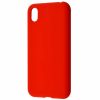 Чехол Silicone Case WAVE Full с микрофиброй для Huawei Y5 2019 – Red