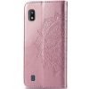 Кожаный чехол-книжка Art Case с визитницей для  Samsung Galaxy A10 2019 (A105) – Розовый 38673