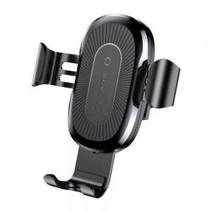 Автомобильный держатель Baseus Gravity Car Mount Wireless Charger – Black