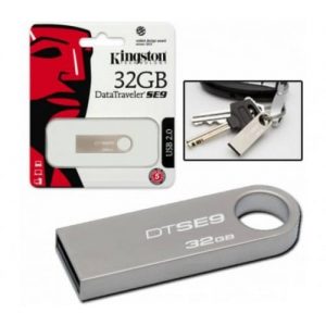 Флеш-память Kingston DT SE 9 32GB Metal – Silver