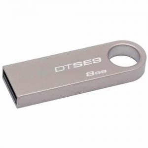 Флеш-память Kingston DT SE9 8GB Metal – Silver