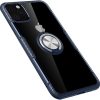 Чехол TPU+PC Deen CrystalRing с креплением под магнитный держатель для  Iphone 11 — Темно-синий