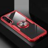 Чехол TPU+PC Deen CrystalRing с креплением под магнитный держатель для Samsung Galaxy A50 / A30s 2019 — Красный 35797