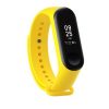 Ремінець Silicone для Xiaomi Mi Band 3/4 Yellow