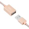 USB кабель удлинитель Hoco UA2 USB 2.0 (1м) -Gold 39208