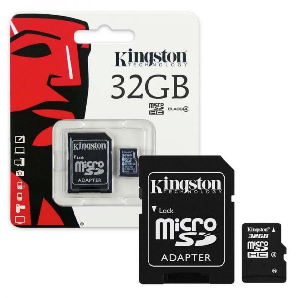 Карта памяти Kingston Micro SD 32GB Class HC-I 10 – Black