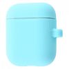 Чехол для наушников Silicone Case Slim + карабин для Apple Airpods 2 – Turquoise