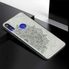 TPU+Textile чехол Mandala с 3D тиснением для  Samsung Galaxy A10s 2019 (A107) — Серый 34807