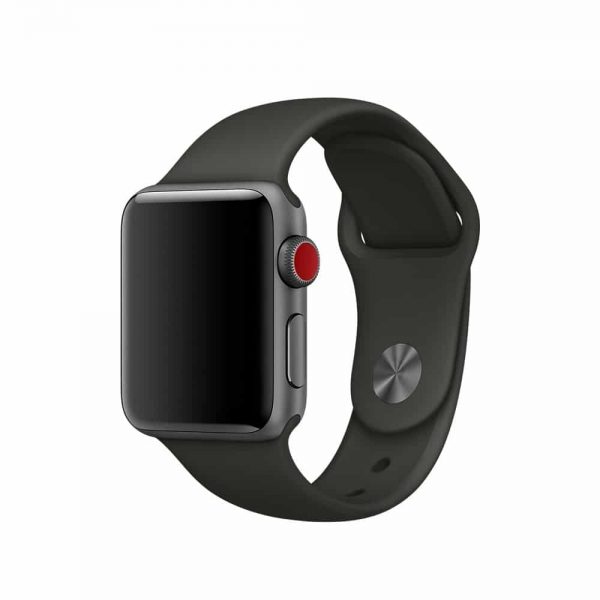 Ремінець Silicone для Apple Watch 42/44/45/49 mm Grey