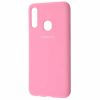 Оригинальный чехол Silicone Cover 360 с микрофиброй для Samsung Galaxy A20s 2019 (A207) – Light pink