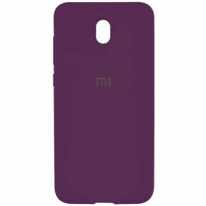 Оригинальный чехол Silicone Cover 360 с микрофиброй для Xiaomi Redmi 8A – Фиолетовый / Grape