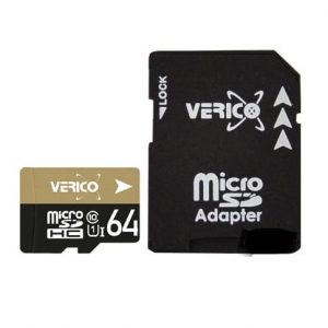 Карта памяти Verico Micro SD 64GB Class XC-I 10 – Black