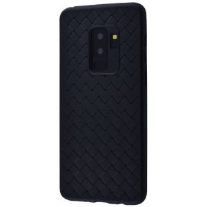 Силиконовый (TPU) чехол Weaving Case  для Samsung Galaxy S9 Plus (G965) – Черный