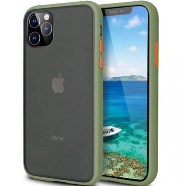Чохол LikGus Maxshield для Iphone 11 Зелений