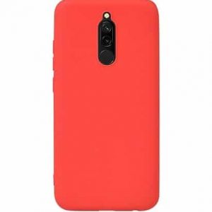 Матовый силиконовый TPU чехол для Xiaomi Redmi 8 / 8A – Красный