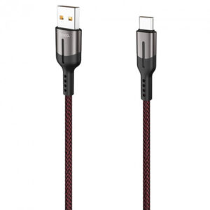 Кабель Hoco U68 Gusto USB to Type-C 5A (1.2м) – Black