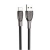 Кабель Hoco U52 Bright USB to Type-C 2.4A (1.2м) – Black