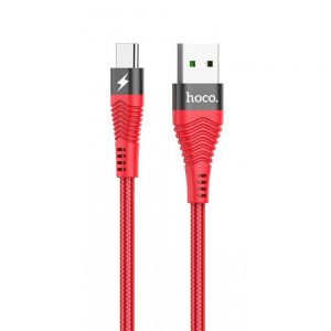 Кабель Hoco Flash USB to Type-C 5A (1.2м) – Red