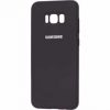 Оригинальный чехол Silicone Cover 360 с микрофиброй для Samsung Galaxy S8 (G950) – Black