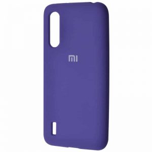 Оригинальный чехол Silicone Cover 360 с микрофиброй для Xiaomi Mi 9 Lite / Mi CC9 – Purple