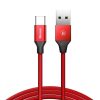 Кабель Baseus Cafule USB to Type-C 3A (0.5м) – Red