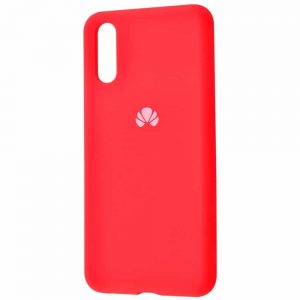 Оригинальный чехол Silicone Cover 360 с микрофиброй для Huawei P20 – Red