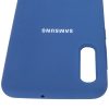 Оригинальный чехол Silicone Cover 360 с микрофиброй для Samsung Galaxy A50 2019 (A505) / A30s 2019 (A307) – Синий / Navy Blue 39740