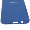 Оригинальный чехол Silicone Cover 360 с микрофиброй для Samsung Galaxy A50 2019 (A505) / A30s 2019 (A307) – Синий / Navy Blue 39741