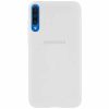 Оригинальный чехол Silicone Cover 360 с микрофиброй для Samsung Galaxy A50 2019 (A505) / A30s 2019 (A307) – Белый / White