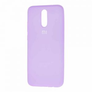 Оригинальный чехол Silicone Cover 360 с микрофиброй для Xiaomi Redmi 5 Plus – Light purple