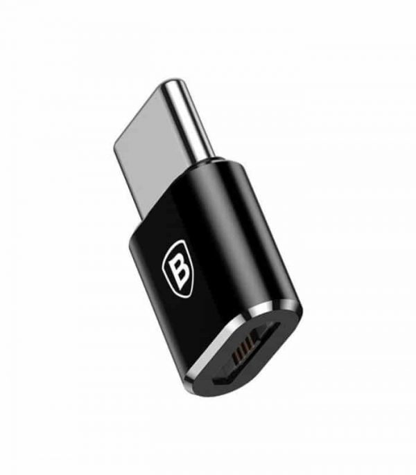 Адаптер Baseus Micro USB to Type-C – Black