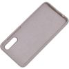 Оригинальный чехол Silicone Cover 360 с микрофиброй для Samsung Galaxy A70 2019 (A705) – Серый / Grey 45166