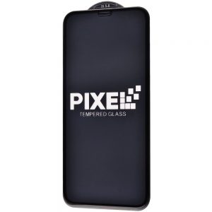 Защитное стекло 3D (5D) FULL SCREEN PIXEL на весь экран для Iphone X / XS / 11 Pro – Black