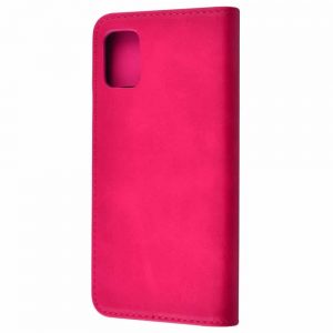 Чехол-книжка Black TPU Magnet  для Samsung Galaxy A51 – Pink