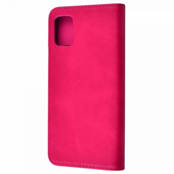 Чехол-книжка Black TPU Magnet  для Samsung Galaxy A51 – Pink