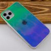 TPU+Glass чехол Gradient Rainbow с лого  для Iphone 11 Pro Max – Зеленый 46786