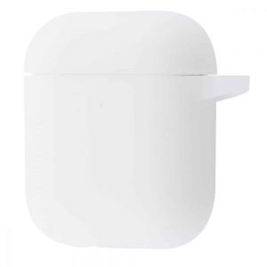 Чехол для наушников Silicone Case New + карабин для Apple Airpods 1/2 – Luminescent