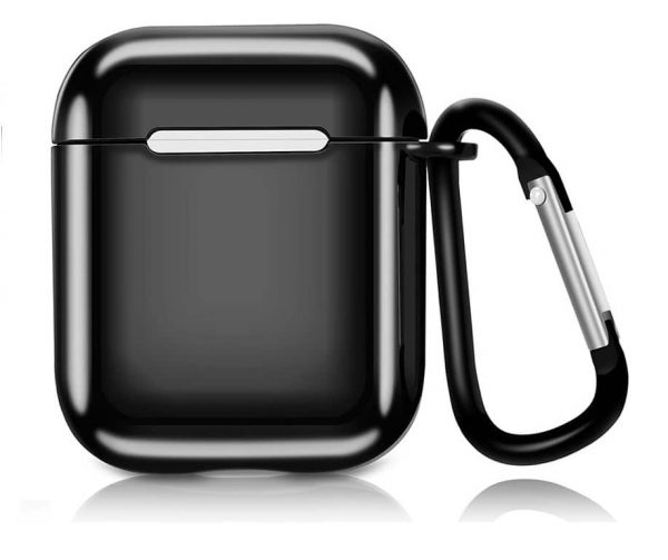 Чехол для наушников Electroplate TPU Cover Case для Apple Airpods – Black