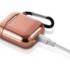 Чехол для наушников Electroplate TPU Cover Case для Apple Airpods – Gold 43853
