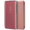 Чехол-книжка Clear View Standing Cover для Samsung Galaxy A51 — Розовый / Rose Gold