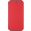 Кожаный чехол-книжка 360 с визитницей для Xiaomi Mi 10T Lite – Красный