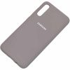 Оригинальный чехол Silicone Cover 360 с микрофиброй для Samsung Galaxy A70 2019 (A705) – Серый / Grey 45167