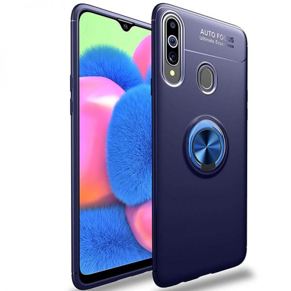 Чохол Din Color Magnet Ring для Xiaomi Redmi Note 8T Синій