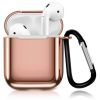 Чехол для наушников Electroplate TPU Cover Case для Apple Airpods – Gold 43852