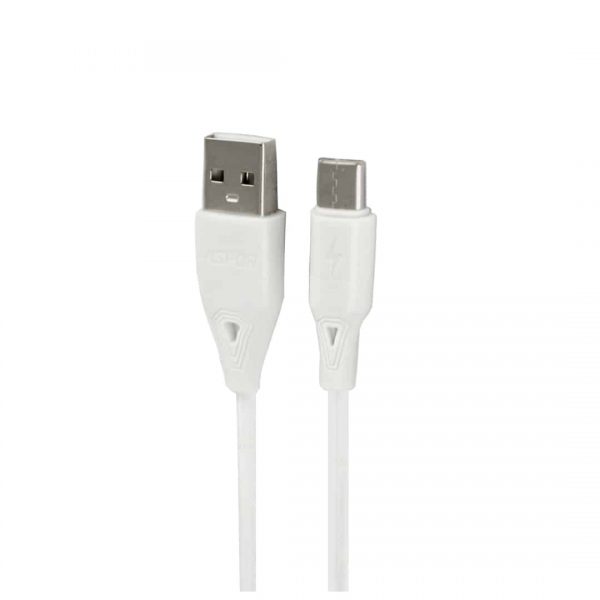Кабель Aspor A173 USB to TYPE-C 2.1A (1.2м) – White